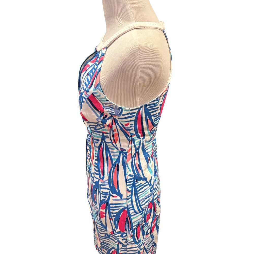 Lilly Pulitzer Blue and Pink Striped Dress - Picture 2 of 4